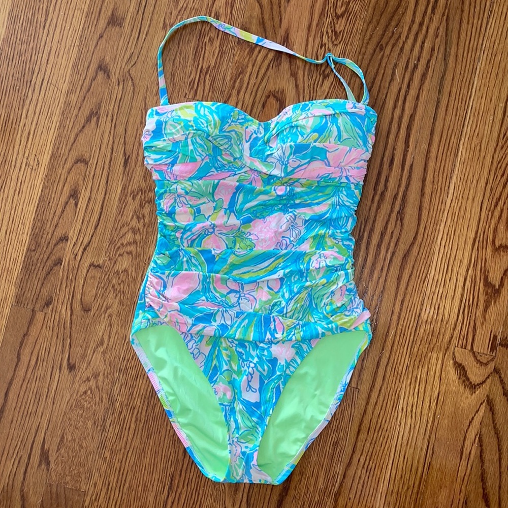 Lilly Pulitzer flamenco one piece swimsuit
